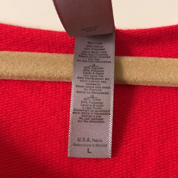 Next Level Apparel. Large. XOXO sweatshirt. - Picture 5 of 6